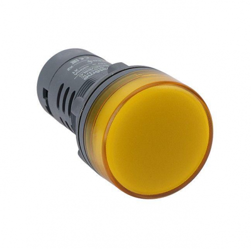 Лампа светосигнальная SB7 d22мм 24В DC желт. моноблочная SE SB7EV08BP SB7EV08BP
