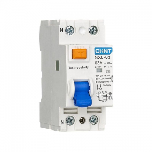 Выключатель дифференциального тока (УЗО) 1п+N 32А 30мА тип AC 6кА NXL-63 (R) CHINT 280722 280722