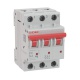 Выключатель автоматический модульный 3п D 10А 10кА YON MD63 DKC MD63-3D10-10 MD63-3D10-10