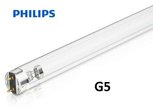 Бактерицидные лампы PHILIPS TUV  с цоколем G5