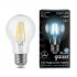 Лампа светодиодная Filament А60 E27 10Вт 4100К GAUSS 102802210 Лампа светодиодная Filament А60 E27 10Вт 4100К GAUSS 102802210