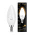 Лампа светодиодная 6.5Вт свеча 2700К тепл. бел. E14 520лм 150-265В GAUSS 103101107 Лампа светодиодная 6.5Вт свеча 2700К тепл. бел. E14 520лм 150-265В GAUSS 103101107