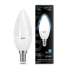 Лампа светодиодная 6.5Вт свеча 2700К тепл. бел. E27 520лм 150-265В GAUSS 103102107 Лампа светодиодная 6.5Вт свеча 2700К тепл. бел. E27 520лм 150-265В GAUSS 103102107