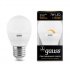 Лампа светодиодная Led Globe-dim E27 7Вт 3000К диммируемая Gauss 105102107-D Лампа светодиодная Led Globe-dim E27 7Вт 3000К диммируемая Gauss 105102107-D