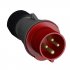Вилка кабельная Easy&Safe 316EP6 16А 3P+E IP44 6ч ABB 2CMA101956R1000 Вилка кабельная Easy&Safe 316EP6 16А 3P+E IP44 6ч ABB 2CMA101956R1000