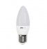 Лампа светодиодная PLED-ECO-C37 5Вт свеча 3000К тепл. бел. E27 400лм 230В JazzWay 4897062855312 Лампа светодиодная PLED-ECO-C37 5Вт свеча 3000К тепл. бел. E27 400лм 230В JazzWay 4897062855312