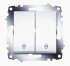 Механизм переключателя 2-кл. Cosmo схема 6 бел. ABB 619-010200-211 Механизм переключателя 2-кл. Cosmo схема 6 бел. ABB 619-010200-211