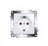 Механизм розетки 1-м Cosmo защ. шторки с заземл. бел. ABB 619-010200-243 Механизм розетки 1-м Cosmo защ. шторки с заземл. бел. ABB 619-010200-243