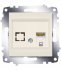 Механизм розетки комп. 1-м Cosmo (RJ45 CAT.6 + гнездо) крем. ABB 619-010300-247 Механизм розетки комп. 1-м Cosmo (RJ45 CAT.6 + гнездо) крем. ABB 619-010300-247