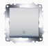 Механизм переключателя 1-кл. Cosmo схема 6 алюм. ABB 619-011000-209 Механизм переключателя 1-кл. Cosmo схема 6 алюм. ABB 619-011000-209