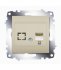 Механизм розетки комп. 1-м Cosmo (RJ45 CAT.6 + гнездо) титаниум ABB 619-011400-247 Механизм розетки комп. 1-м Cosmo (RJ45 CAT.6 + гнездо) титаниум ABB 619-011400-247