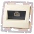 Розетка комп. СП CARIVA 1мод. RJ45 6E сл. кость Leg 773741 Розетка комп. СП CARIVA 1мод. RJ45 6E сл. кость Leg 773741
