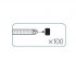 Заглушка для Дюралайта 13мм Космос KOC-DL-CP13 (уп. 100 шт.) Заглушка для Дюралайта 13мм Космос KOC-DL-CP13 (уп. 100 шт.)