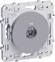 Механизм розетки TV 1-м Odace оконечная алюм. SchE S53R445 Механизм розетки TV 1-м Odace оконечная алюм. SchE S53R445