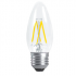 Лампа FL-LED Filament C35 6W E27 3000К 220V 600Лм 35*98мм FOTON_LIGHTING Лампа FL-LED Filament C35 6W E27 3000К 220V 600Лм 35*98мм FOTON_LIGHTING