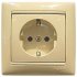 Розетка Legrand Valena 1-м СП с з/к нем.станд.в сборе слон. кость 774323 Розетка Legrand Valena 1-м СП с з/к нем.станд.в сборе слон. кость 774323