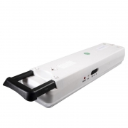 Фонарь-светильник аккумуляторный Accu9-L30-wh аварийный 30SMD яркий 300лм 2ч/эконом 90лм 6ч 220В аккум. Li-ion 3.7В 1.2А.ч бел. JazzWay 5024533 5024533