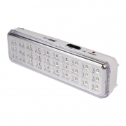 Фонарь-светильник аккумуляторный Accu9-L30-wh аварийный 30SMD яркий 300лм 2ч/эконом 90лм 6ч 220В аккум. Li-ion 3.7В 1.2А.ч бел. JazzWay 5024533 5024533