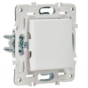 Выключатель проходной 1-кл. SKANDY 10А SK-V02W арктич. бел. IEK SK-V12-0-10-K01 SK-V12-0-10-K01