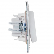 Выключатель 3-кл. SKANDY 10А SK-V11W арктич. бел. IEK SK-V30-0-10-K01 SK-V30-0-10-K01