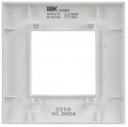 Рамка 1-м SKANDY SK-F01W арктич. бел. IEK SK-M12-K01 SK-M12-K01