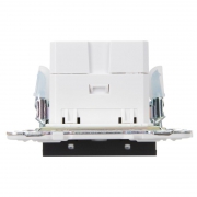 Розетка USB A+A 3.1А SKANDY SK-R15Bl черн. IEK SK-U21-D31-K02 SK-U21-D31-K02