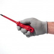 Отвертка диэлектрическая крестовая PZ2х100 K2 1000В ARMA2L 3 IEK A2L3-SC30-K2-PZ-20-100 A2L3-SC30-K2-PZ-20-100