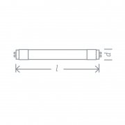 Лампа люминесцентная 94 101 NTL-T4-08-840-G5 8Вт T4 4200К G5 Navigator 94101 94101