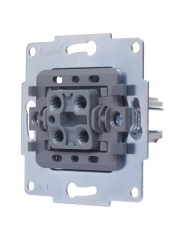 Выключатель 1-кл. СП Vesna механизм бел. LEZARD 742-0288-100 742-0288-100