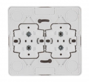 Розетка 4-м ОП Этюд 16А IP20 250В без с заземл. без защ. шторок бел. SE PA16-205B PA16-205B