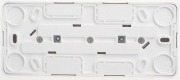 Розетка 3-м ОП Этюд 16А IP20 250В с заземл. защ. шторки бел. SE PA16-012B PA16-012B