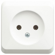 Розетка 1-м ОП Этюд 16А IP20 250В без заземл. без защ. шторок бел. SE PA16-001B PA16-001B