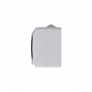 Розетка 1-м ОП Этюд 16А IP44 250В с заземл. защ. шторки с крышкой бел. SE PA16-044B PA16-044B