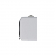 Розетка 1-м ОП Этюд 16А IP44 250В с заземл. защ. шторки с крышкой бел. SE PA16-044B PA16-044B