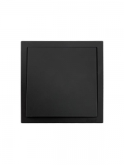 Выключатель 1-кл. СП ZIMA IP20 10А безвинт. зажим черн. бархат LEZARD 704-4288-100QC 704-4288-100QC