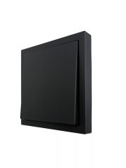 Выключатель 1-кл. СП ZIMA IP20 10А безвинт. зажим черн. бархат LEZARD 704-4288-100QC 704-4288-100QC