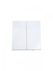 Выключатель 2-кл. СП ZIMA IP20 10А безвинт. зажим бел. LEZARD 704-0288-101QC 704-0288-101QC