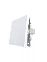 Выключатель 2-кл. СП ZIMA IP20 10А безвинт. зажим бел. LEZARD 704-0288-101QC 704-0288-101QC