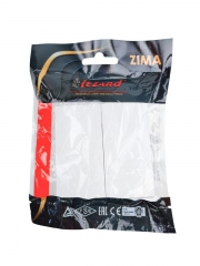 Выключатель 2-кл. СП ZIMA IP20 10А безвинт. зажим бел. LEZARD 704-0288-101QC 704-0288-101QC