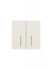 Выключатель 2-кл. с индик. СП ZIMA IP20 10А безвинт. зажим слон. кость LEZARD 704-9088-112QC 704-9088-112QC