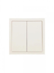 Выключатель 2-кл. СП ZIMA IP20 10А безвинт. зажим слон. кость LEZARD 704-9088-101QC 704-9088-101QC