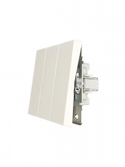 Выключатель 3-кл. СП ZIMA IP20 10А безвинт. зажим слон. кость LEZARD 704-9088-109QC 704-9088-109QC