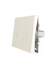 Выключатель проходной 2-кл. СП ZIMA IP20 10А безвинт. зажим слон. кость LEZARD 704-9088-106QC 704-9088-106QC