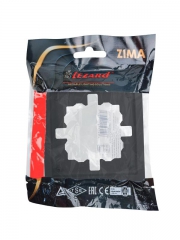 Рамка 1-мест. горизонт. ZIMA черн. бархат LEZARD 704-4200-146 704-4200-146