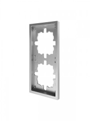 Рамка 2-мест. горизонт. ZIMA сер. матов. LEZARD 704-7400-147 704-7400-147