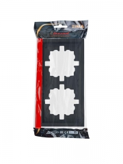 Рамка 2-мест. горизонт. ZIMA черн. бархат LEZARD 704-4200-147 704-4200-147