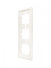 Рамка 3-мест. горизонт. ZIMA слон. кость LEZARD 704-9000-148 704-9000-148