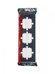 Рамка 3-мест. горизонт. ZIMA черн. бархат LEZARD 704-4200-148 704-4200-148