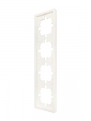 Рамка 4-мест. горизонт. ZIMA слон. кость LEZARD 704-9000-149 704-9000-149