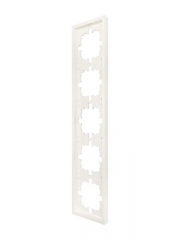 Рамка 5-мест. горизонт. ZIMA слон. кость LEZARD 704-9000-150 704-9000-150